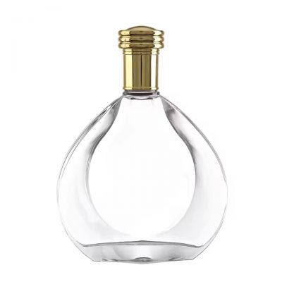 700ml Glass Bottles with Rubber Stopper for Rum Vodka Whisky Brandy Tequila and Energy Drinks Custom Printed