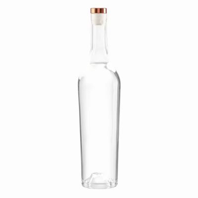 Customized 700ml Wine Bottle Bumpy Finish Empty Bottom Rubber Stoppers for Vodka Whiskey XO Tequila Energy Drinks Cylinder