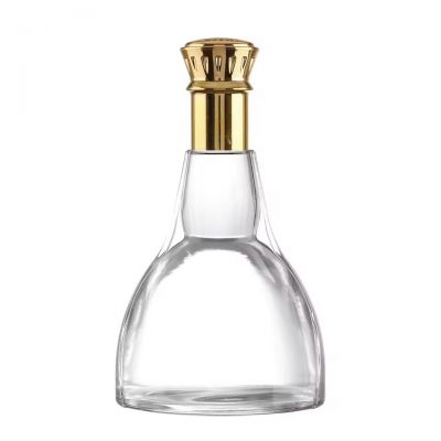 Hot Selling Matte Finish Glass Wine Bottle 375ml/750ml Vodka Whiskey Brandy Tequila Rubber Stopper Screw Cap for Energy Drinks