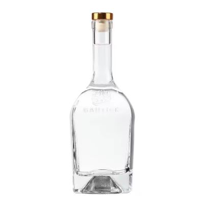France Supply Custom 500ml 700ml 750ml Spirits Liquor Bottle Whiskey Vodka Tequila Rum Gin Bottle