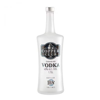 Customized Wholesale Price Screen Printing Empty Frosted Spirits Glass Bottle for Vodka