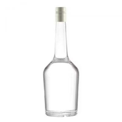 Wholesale Price Super Flint Long Neck Glass Liquor Bottle for Gin Whiskey Rum Brandy