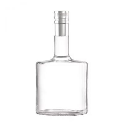 Wholesale Custom Packaging Liquor Clear Bottle Wine Whisky Vodka Tequila Gin Rum Bottles 750ml 700ml Glass Spirit Bottle