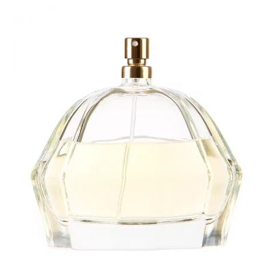 Wholesale Bulk Order Transparent Empty Thick Flat 20mL 30mL 50mL 100mL Glass Perfume Bottle With Sray Pump