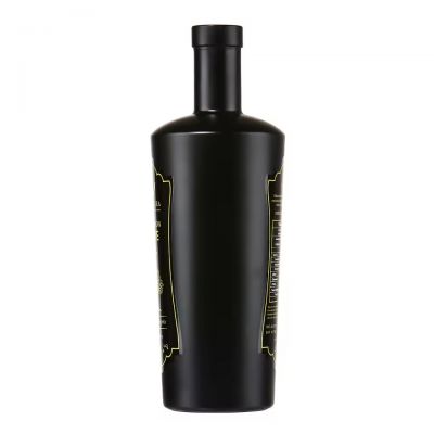 Wholesale Empty Olive Oil Bottle 250ml 500ml 750ml 1L Spray Black Round Glass Bottle for Olive Oil