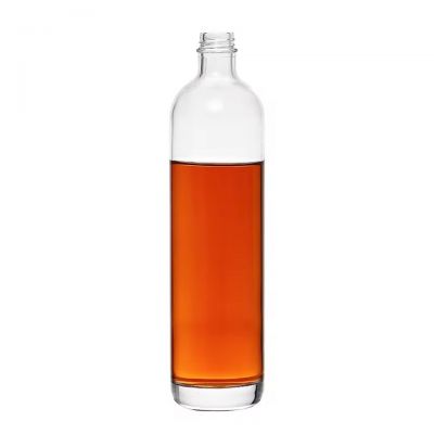 China Factory Price Hot Selling Custom Transparent Capacity Glass Water Bottle with Lid