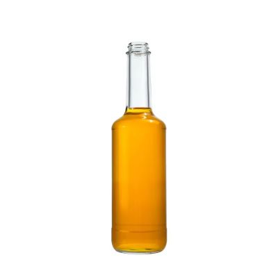 Wholesale Glass Spirits Bottle 500ml Glass Vodka Bottle with Screw Cap