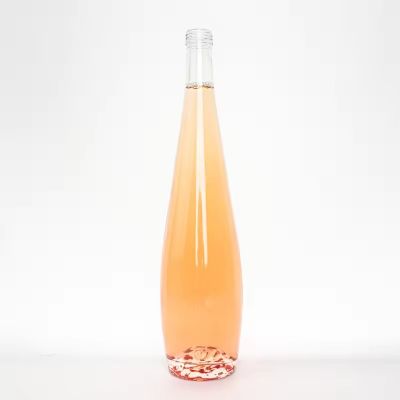 Wholesale Custom 750ml Empty Glass Liquor Bottle Vodka Gin Bottle with Glass Cap Glass Bottle Factory