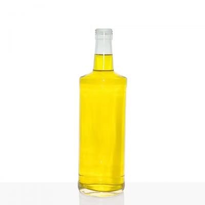 Hot-selling Spirits Glass Bottle for Spirits Whisky Brandy Tequila Liquor Bottle with Screw Cap Label 750ml 700ml 500ml