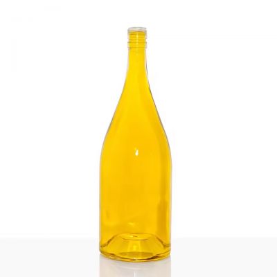 Cylinder 1000ml Juice Glass Bottles Wholesale for Spirit Whisky Vodka With Cork