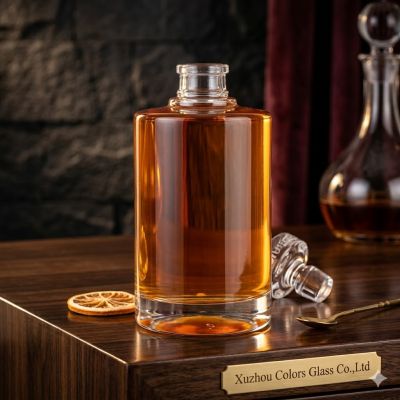 500ml Heavy Base Glass Liquor Bottle