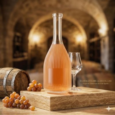 500ml Glass Liquor Bottle with Tamper Evident Cap