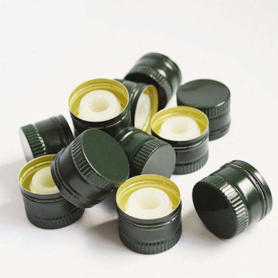 31.5×24 mm Aluminum Screw Caps for Olive Oil Bottles