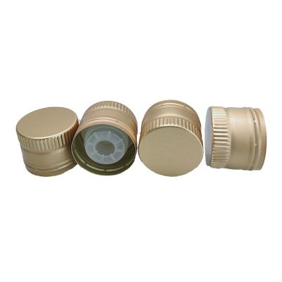 31.5x24mm Aluminium Plastic Olive Oil Bottle Cap with Plastic Pourer Insert Non-refillable Glass Bottle Closure
