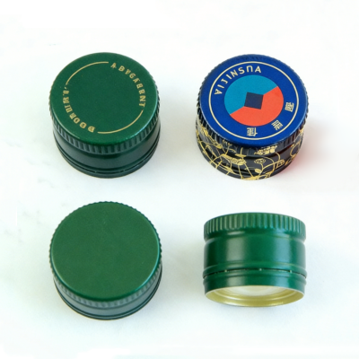 Standard Size 31.5x24mm Vinegar & Olive Oil Glass Bottle Screw Cap Aluminum ROPP Pourer Closure