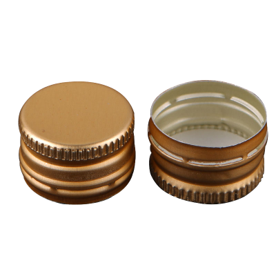 31.5×24mm Aluminum Olive Oil Bottle Screw Cap with Plastic Pourer Insert