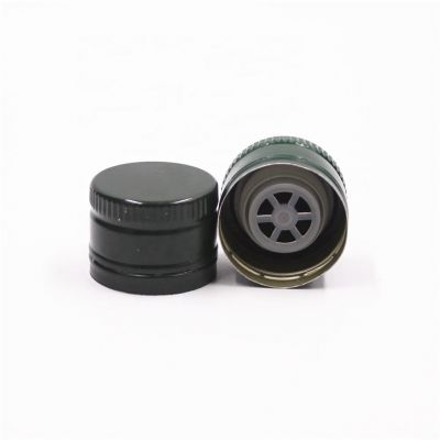 31.5×24mm Olive Oil Bottle Screw Cap with Retractable Pourer