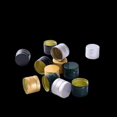 Wholesale Aluminum Tamper Evident Olive Oil Bottle Cap with Plastic Pour Spout