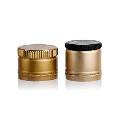 Wholesale Custom Printed Aluminum Lids Durable Metal Screw Caps for Glass Bottles