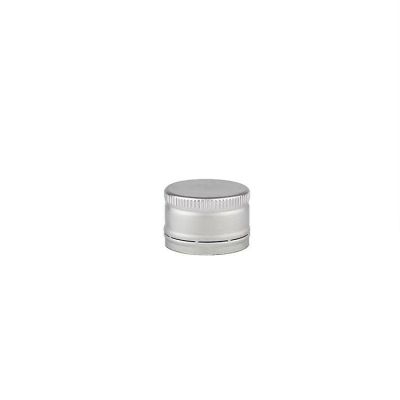 Wholesale 22mm 25mm 28mm Caliber Pilfer Proof Aluminum Caps for Glass Bottles